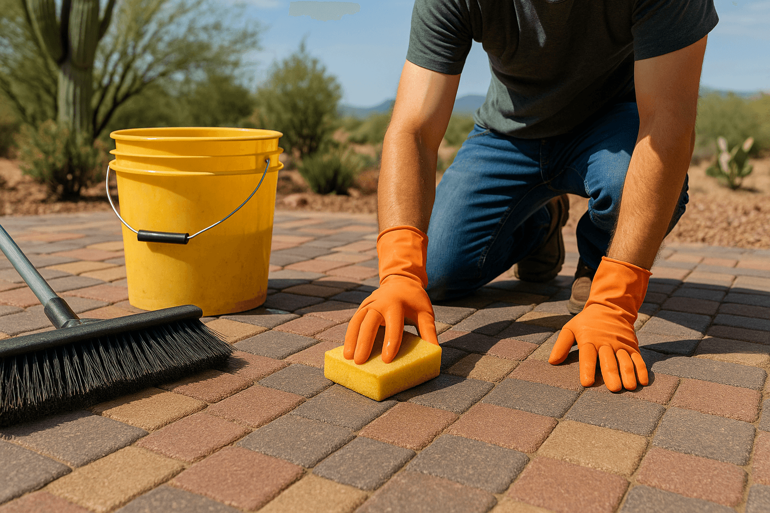 You are currently viewing How to Maintain and Care for Your Pavers